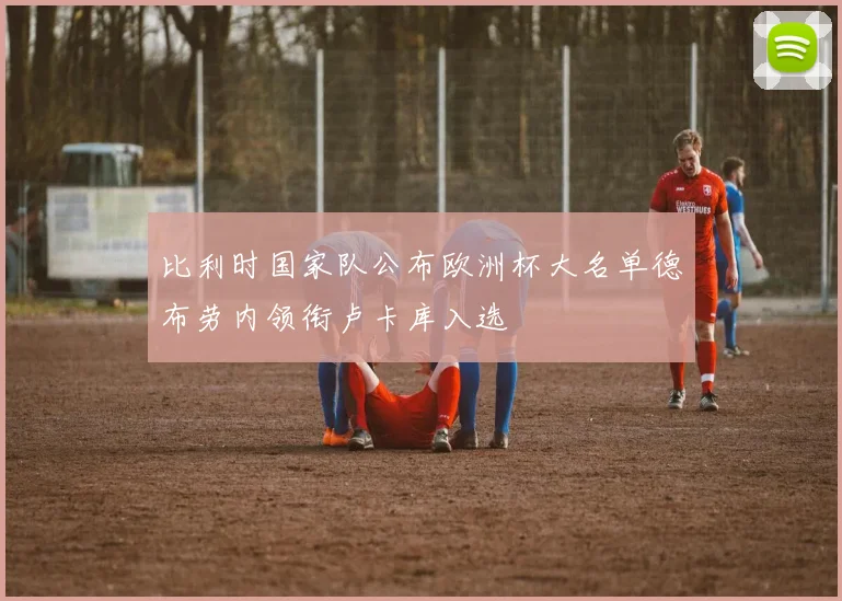 比利时国家队公布欧洲杯大名单德布劳内领衔卢卡库入选