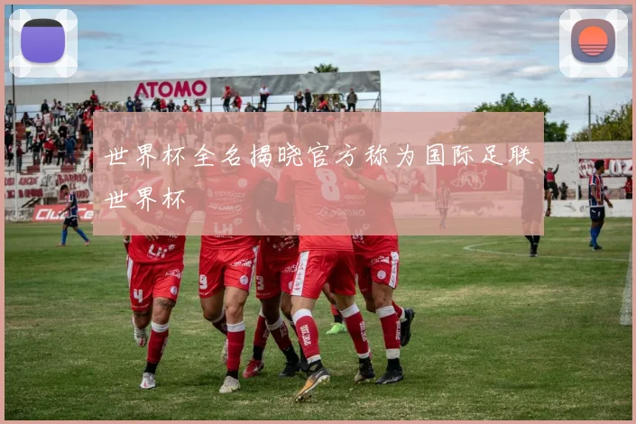 世界杯全名揭晓官方称为国际足联世界杯